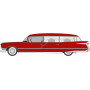 CADILLAC MILLER-METEOR FUTURA 1959 ROUGE