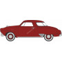 STUDEBAKER CHAMPION STRALIGHT COUPE 1950 ROUGE