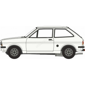 FORD FIESTA MKI BLANC
