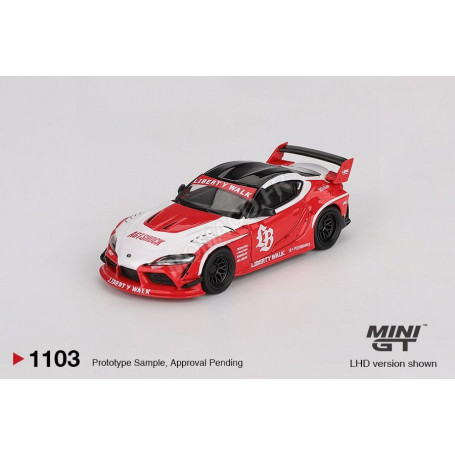 TOYOTA GR SUPRA LB-WORKS 2025 ROUGE/BLANC (LHD)