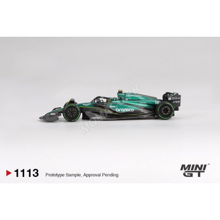 ASTON MARTIN F1 AMR24 TEAM ARAMCO 14 FERNANDO ALONSO GRAND PRIX DU CANADA 2024 (BLISTER EDITION) (EPUISE)