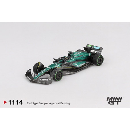 ASTON MARTIN F1 AMR24 TEAM ARAMCO 18 LANCE STROLL GRAND PRIX DU CANADA 2024 (EPUISE)