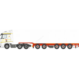 MERCEDES ACTROS SSC D-TEC "PORT EXPRESS" BLANC