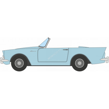 SUNBEAM ALPINE SERIES 2 BLEU CLAIR