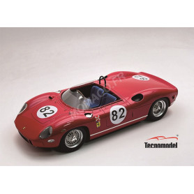 FERRARI 330P 82 FULP EQUIPE NART 500 KM DE BRIDGEHAMPTON 1965