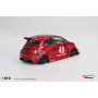 FIAT ABARTH 595 "LB-WORKS X ABAS WORKS"V2024 ROUGE