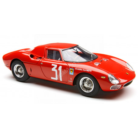 FERRARI 250 LM 31 N.VACCARELLA COPPA INTER-EUROPA MONZA 1964 RHD 1ER CHASSIS 5899 (EPUISE)