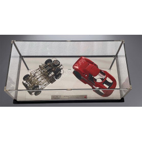 DYSPLAY : CHASSIS ROULANT ET CARROSSERIE FERRARI 250 LM
