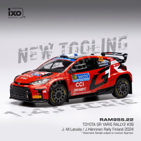 TOYOTA GR YARIS RALLY 2 39 LATVALA/HANNINEN WM RALLYE DE FINLANDE 2024