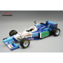 BENETTON B196 AVEC PNEUS PLUIE 3 JEAN ALESI GRAND PRIX DU BRESIL 1996