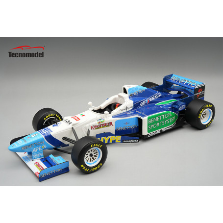 BENETTON B196 4 GHERARD BERGER GRAND PRIX DE MONACO 1996