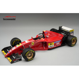 FERRARI 412T2 28 GERHARD BERGER GRAND PRIX DE MONACO 1995 AVEC FIGURINE