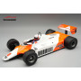 MCLAREN MP4/1B 8 NIKI LAUDA GRAND PRIX D'ANGLETERRE 1982 1ER AVEC FIGURINE ET DECALQUES