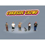 SET DE FIGURINE : 6 PERSONNAGES "CURBSIDE CROWD"