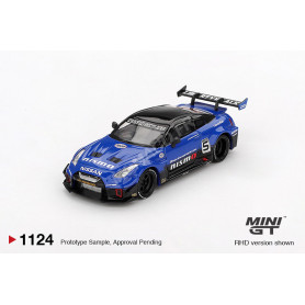 NISSAN GTR R35 LB-SILHOUETTE WORKS GT 2025 BLEU (LHD)