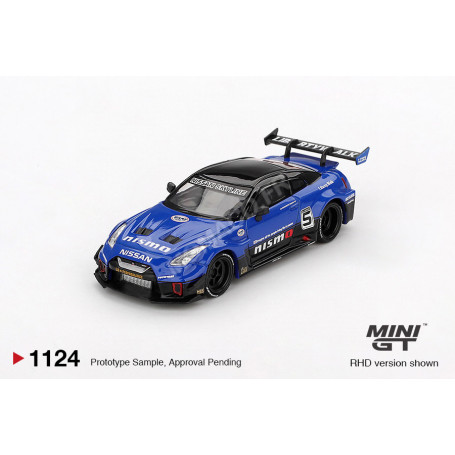 NISSAN GTR R35 LB-SILHOUETTE WORKS GT 2025 BLEU (LHD)