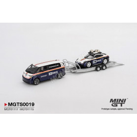 SET 2 VEHICULES : PORSCHE 911 DAKAR 718 + VOLKSWAGEN ID. BUZZ PORSCHE CENTRUM GELDERLAND ROUGHROADS 2025