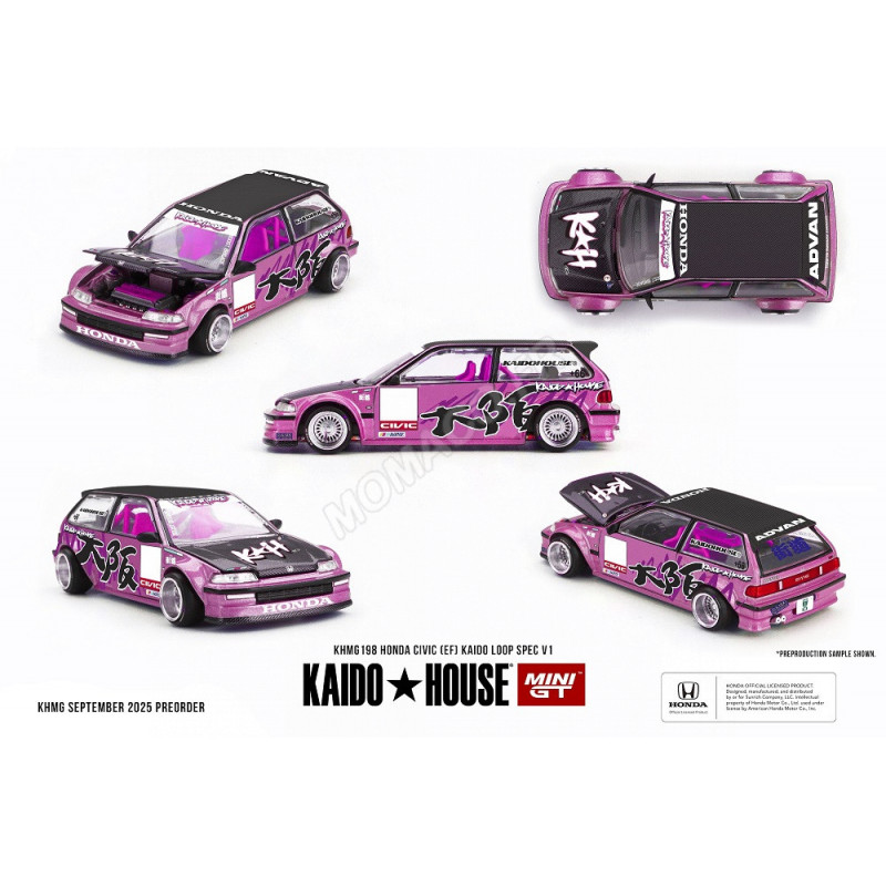 Honda Loop R MINI GT - Véhicule à l'echelle 1/64ème de collection.