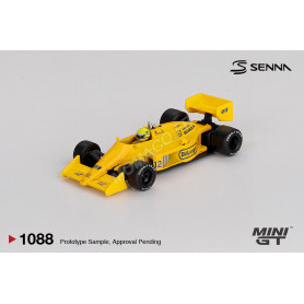 LOTUS 99T 12 AYRTON SENNA GRAND PRIX DE MONACO 1987 1ER