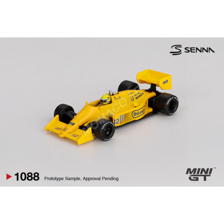LOTUS 99T 12 AYRTON SENNA GRAND PRIX DE MONACO 1987 1ER