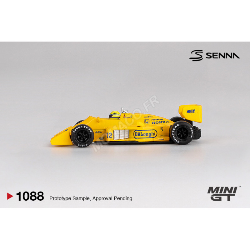 Photo Ayrton Senna – Grand Prix De Monaco 1984, Format A4