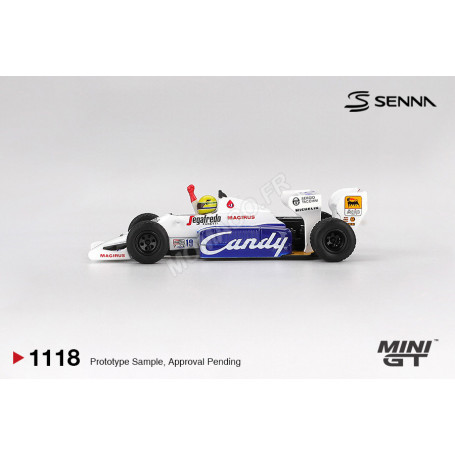 TOLEMAN TG184 19 AYRTON SENNA GRAND PRIX DE MONACO 1984 2EME (BLISTER EDITION)
