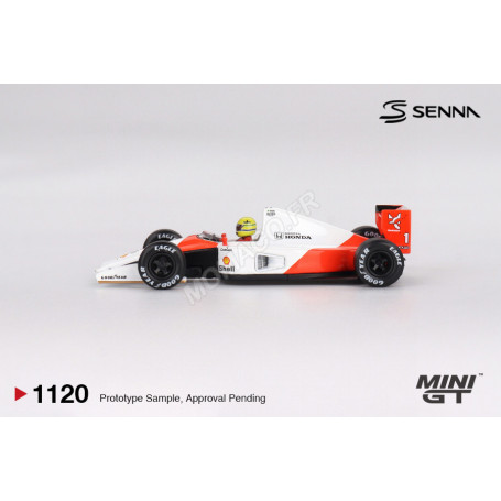 MCLAREN MP4/6 1 AYRTON SENNA GRAND PRIX DU JAPON 1991 2EME (BLISTER EDITION)