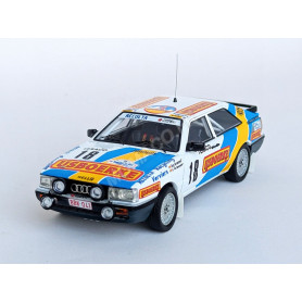 AUDI QUATTRO COUPE 18 GUY GRAMMET/PATRIK VERHEYDEN BOUCLES DE SPA 1987