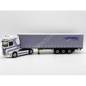 SCANIA S REMORQUE TAUTLINER "TRANSPORTS GADEAU"