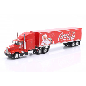 KENWORTH T600 SEMI-TRAILER TRUCK COCA-COLA 1986 ROUGE