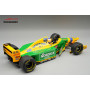 BENETTON B193B VOITURE TEST MICHELE ALBORETO GRAND PRIX DE BARCELONE 1993 AVEC FIGURINE