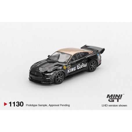FORD MUSTANG SHELBY GT500 DRAGON SNAKE CONCEPT 2020 NOIR ET OR (LHD) (EPUISE)