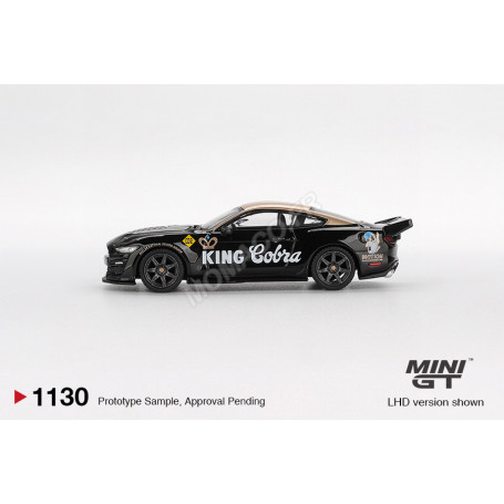 FORD MUSTANG SHELBY GT500 DRAGON SNAKE CONCEPT 2020 NOIR ET OR (BLISTER EDITION) (LHD)