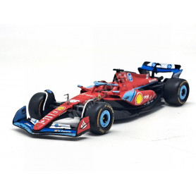 FERRARI F1 SF-24 TEAM SCUDERIA FERRARI 16 CHARLES LECLERC GRAND PRIX MIAMI 2024 3EME (BOITAGE SOUPLE) (EPUISE)