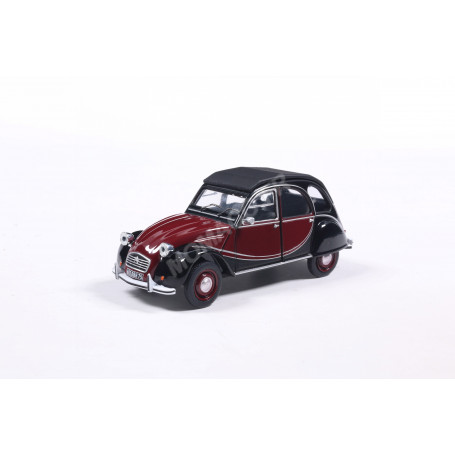 CITROEN 2CV CHARLESTON BORDEAUX/NOIR