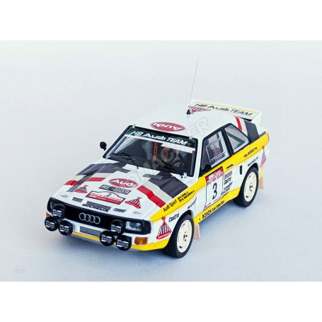 AUDI SPORT QUATTRO 3 WALTER RÖHRL/CHRISTIAN GEISTDÖRFER RALLYE NOUVELLE-ZELANDE 1985