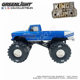 FORD F-250 MONSTER TRUCK "BUCK TRUCK" 1976 "GARBAGE PAIL KISD - 40EME ANNIVERSAIRE"