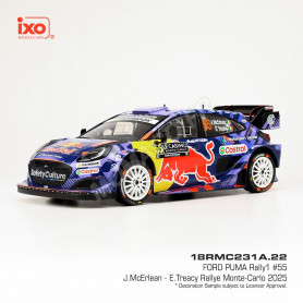 FORD PUMA RALLY 1 55 MCERLEAN/TREACY WRC RALLYE MONTE CARLO 2025