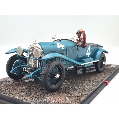 LORRAINE-DIETRICH B3-6 4 STALTER/BRISSON 24H DU MANS 1926 3EME AVEC FIGURINE