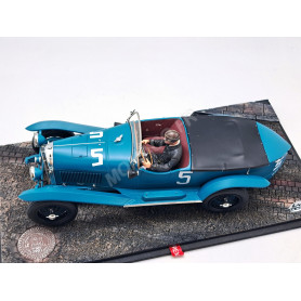 LORRAINE-DIETRICH B3-6 5 COURCELLES/MONGIN 24H DU MANS 1926 2EME AVEC FIGURINE