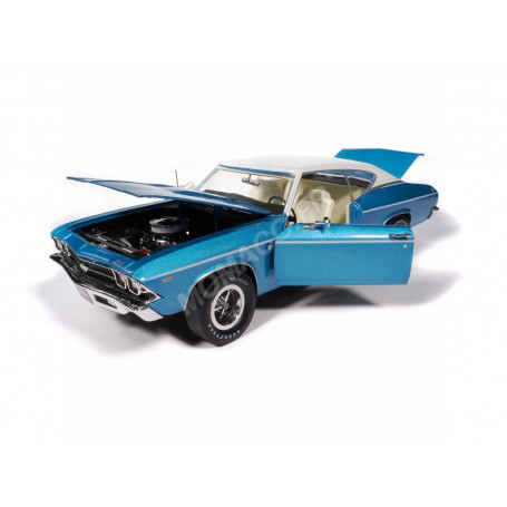 CHEVROLET CHEVELLE HARDTOP (MCACN) 1969 TURQUOISE "2-TONE AZUE TURQUOISE"