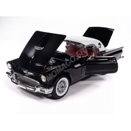 FORD THUNDERBIRD ROADSTER 1957 NOIR "RAVEN BLACK"