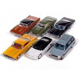 COFFRET DE 6 PIECES "AUTOWORLD PREMIUM ASSORTMENT" : 2025 - SERIE N°2 - VERSION A