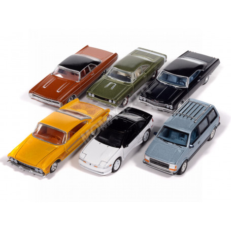 COFFRET DE 6 PIECES "AUTOWORLD PREMIUM ASSORTMENT" : 2025 - SERIE N°2 - VERSION A