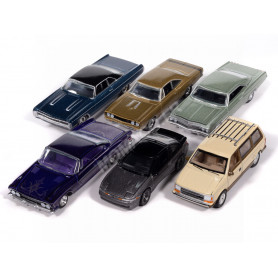 COFFRET DE 6 PIECES "AUTOWORLD PREMIUM ASSORTMENT" : 2025 - SERIE N°2 - VERSION B