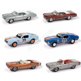 COFFRET DE 6 PIECES : MUSCLE CARS 2025 - SERIE N°2