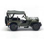 JEEP FERMEE MILITARY US VERT