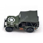 JEEP FERMEE MILITARY US VERT
