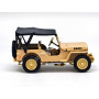 JEEP FERMEE MILITARY US BEIGE