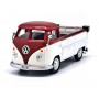 VOLKSWAGEN T1 BUS PICK-UP BORDEAUX/BLANC